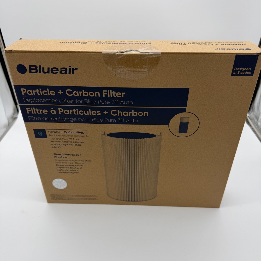 Blueair Blue Pure 311 Auto Replacement Particle and Carbon Filter 105618 New